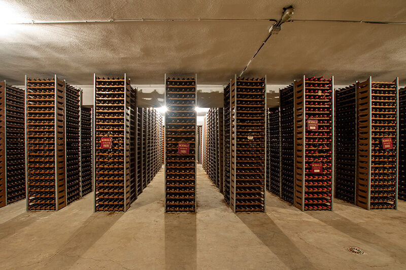 wine cellar at Tenuta CostaRossa